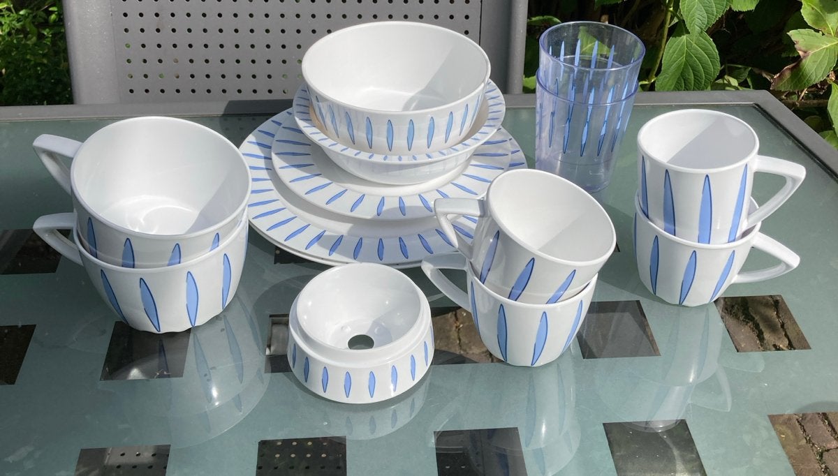 Mepal Servies Lavendel - 2 Personen of Aanvulling, Ophalen of Verzenden, Gebruikt