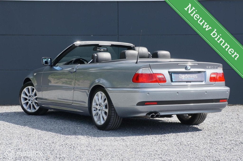 BMW 3-serie Cabrio 320Ci Aut. Special Executive Org NL Mooi, Auto's, BMW, Achterwielaandrijving, Gebruikt, Zwart, Cabriolet