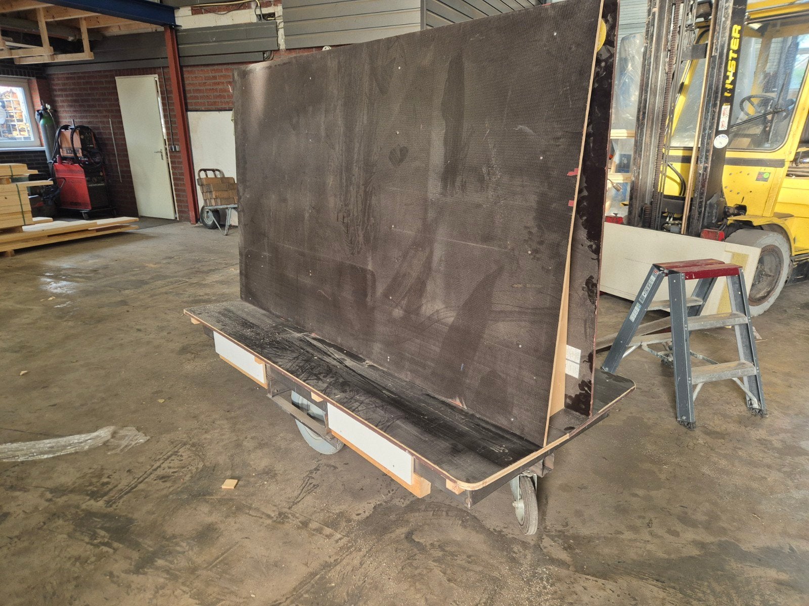 platenkar bok met zwenkwielen, Doe-het-zelf en Verbouw, Ophalen, Overige typen, Minder dan 2 meter