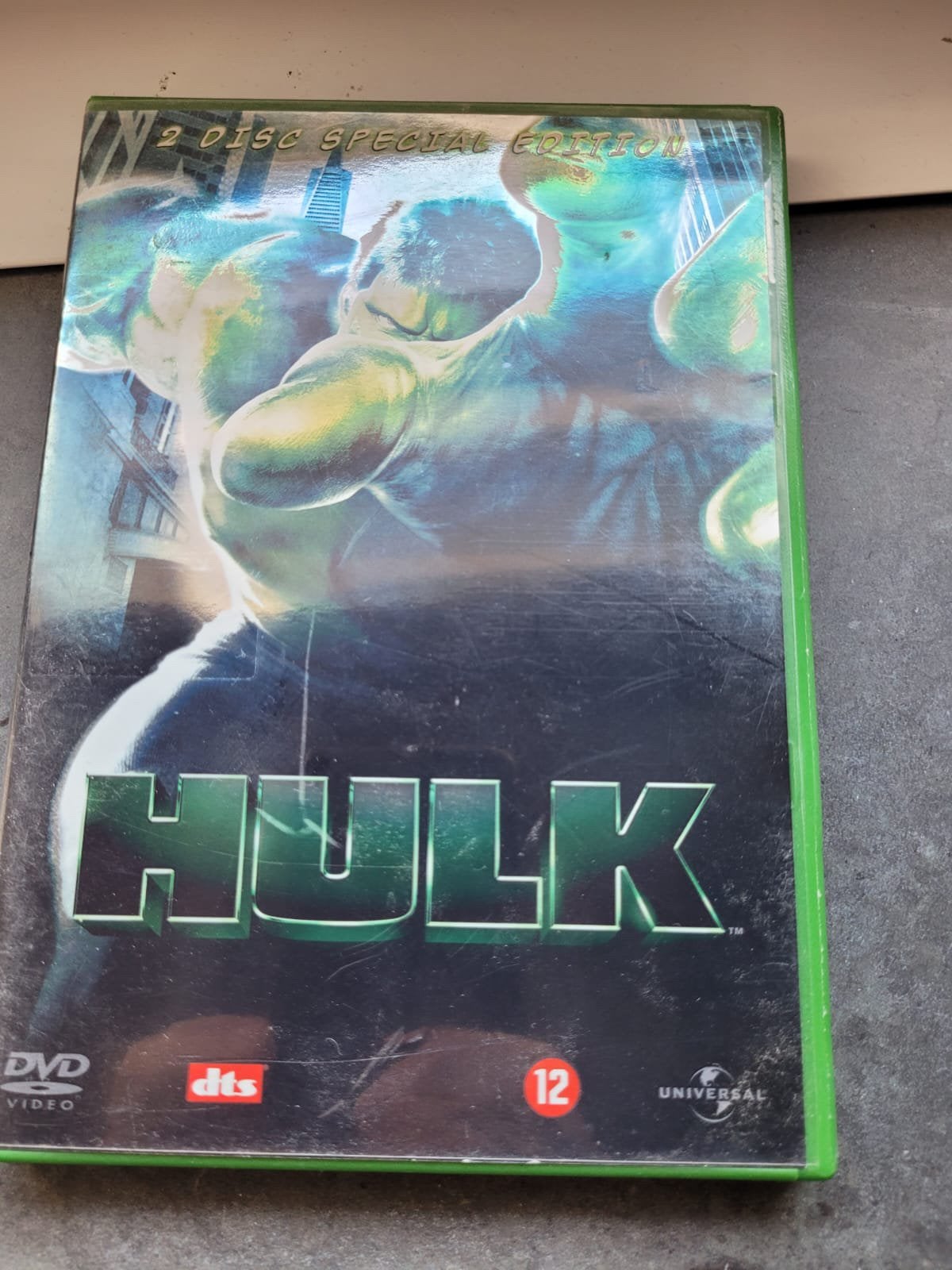 Hulk 2 disc special edition 12 jaar, Vanaf 12 jaar, Ophalen of Verzenden, Gebruikt
