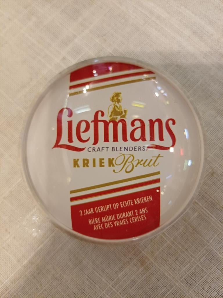 Liefmans Kriek Brut Verlichte Taplens  Fish-eye, Ophalen, Nieuw, Overige typen, Duvel