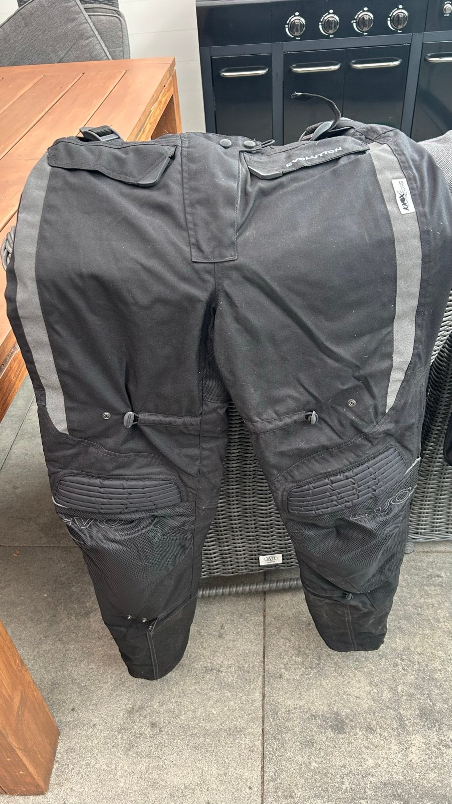 Evolution Motorbroek Dames Maat M, Motoren, Ophalen, Tweedehands, Dames, Broek | textiel