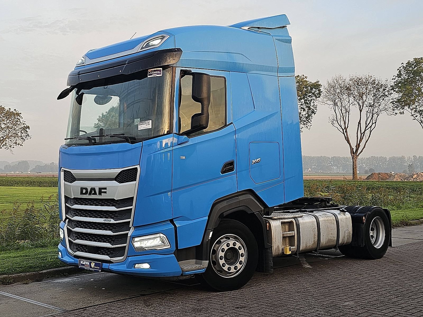 DAF XG 480 zf-intarder, Auto's, Automaat, Euro 6, Blauw, Verwarmde buitenspiegels