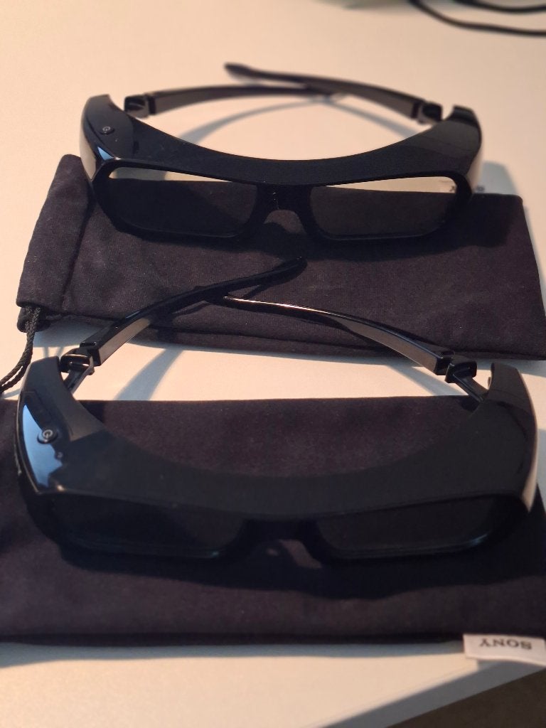 3D brillen Sony TDG-BR250 / Active Shutter 3D Bravia", Ophalen of Verzenden, Zo goed als nieuw