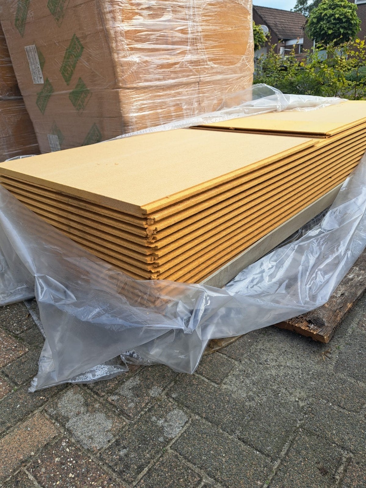 Isolatieplaten PavaTex Isolair 22 (+/- 26 m²), Overige materialen, Nieuw, Muurisolatie, 15 m² of meer