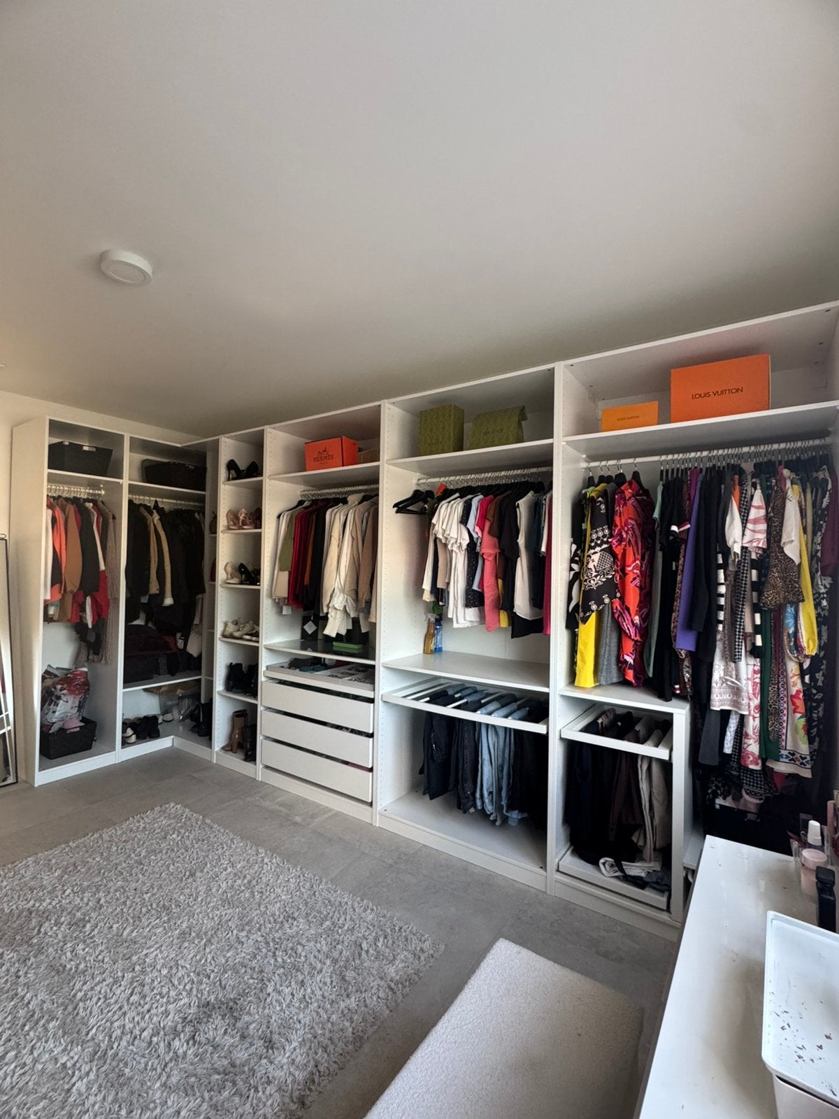IKEA PAX Inloopkast / Dressing – Volledige Opstelling, Ophalen, Zo goed als nieuw, 50 tot 75 cm, 200 cm of meer