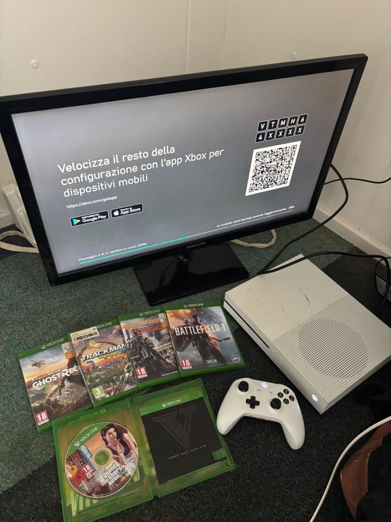 Xbox One s, Xbox One S, Ophalen of Verzenden, Met 1 controller, 500 GB