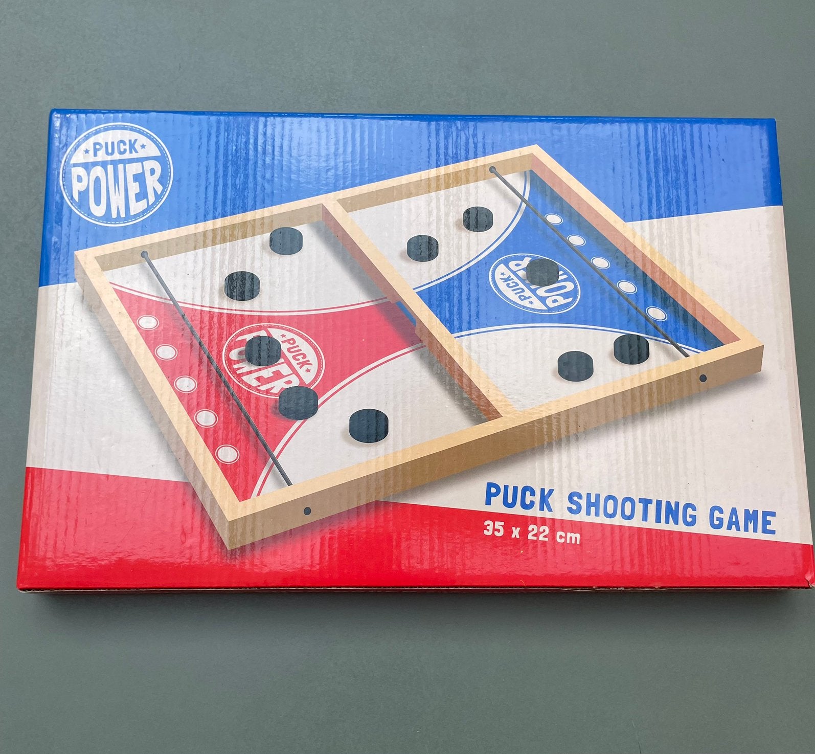 Puck power, Een of twee spelers, Ophalen, Gebruikt, Reisspel