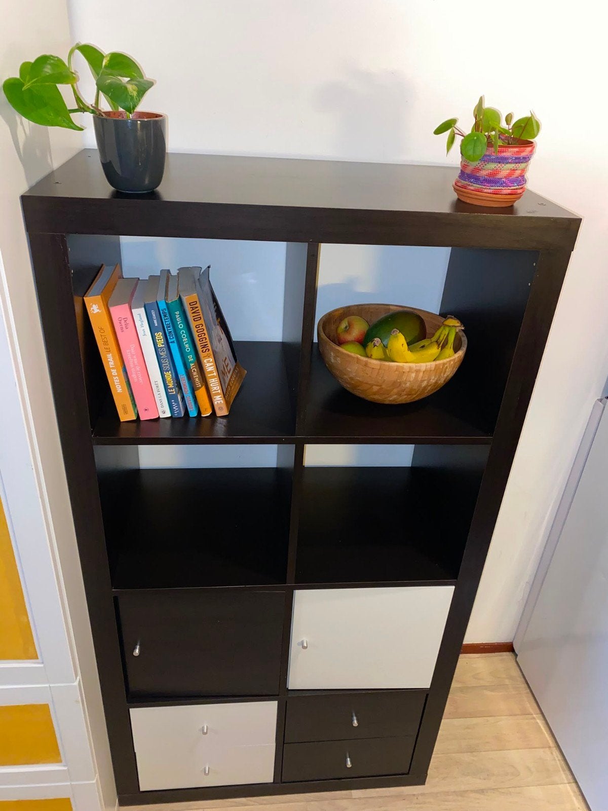 IKEA KALLAX kast met 8 vakken, deuren en laden, Ophalen, Met deur(en), 100 tot 150 cm, 50 tot 100 cm