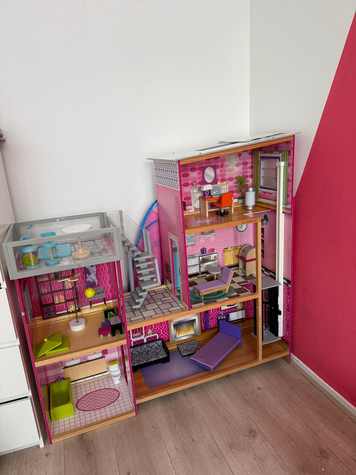 KidKraft Poppenhuis, Ophalen of Verzenden, Gebruikt, Overige typen