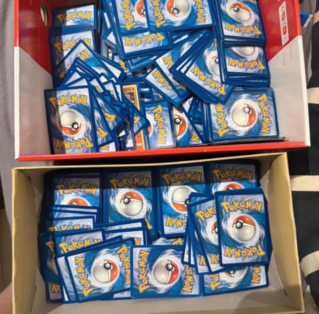 Heel veel pokemon kaarten, Verzenden, Gebruikt, Meerdere kaarten