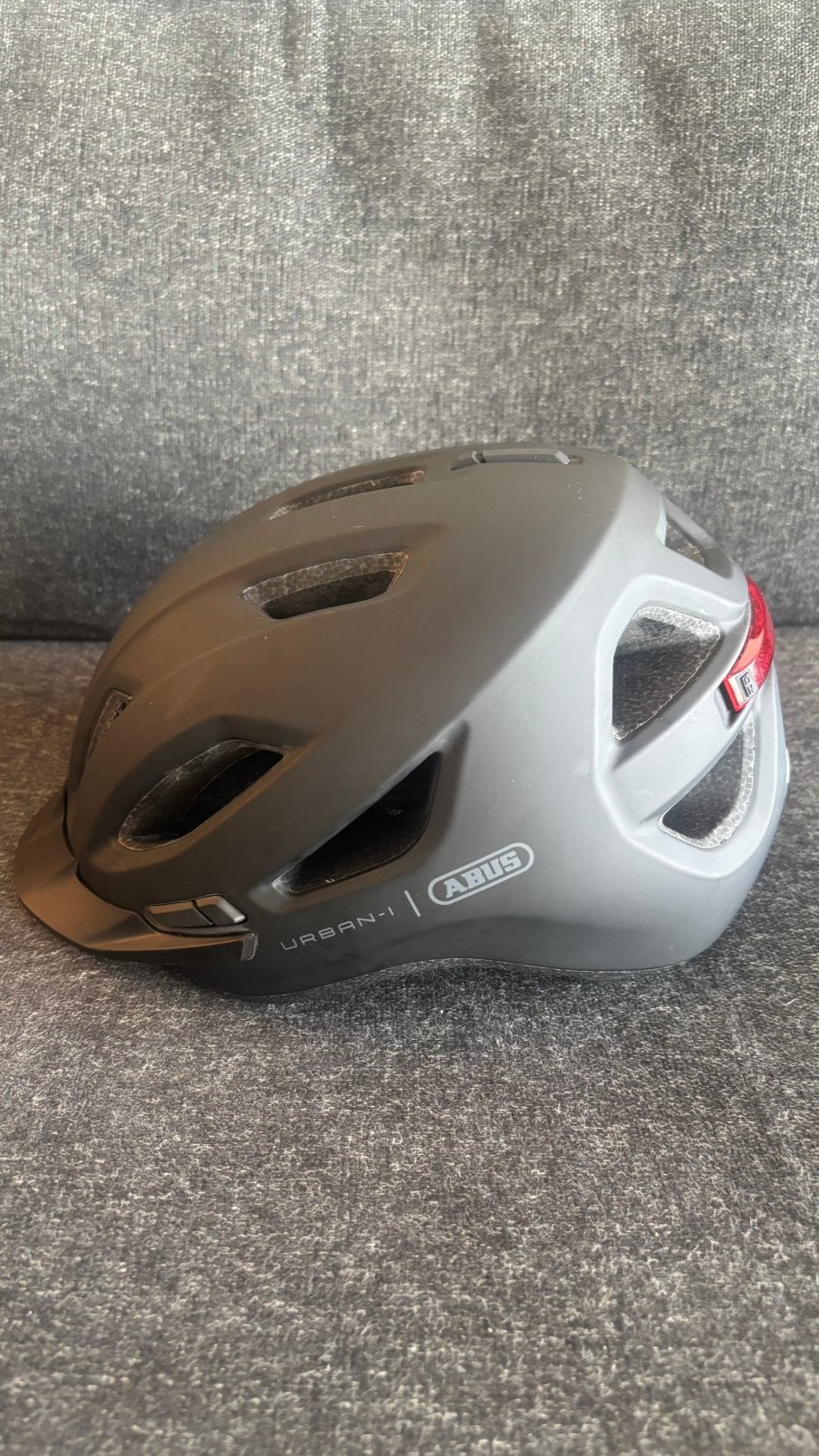 ABUS URBAN-I 4.0 fietshelm Zwart maat L, Ophalen of Verzenden, Zo goed als nieuw, L, Heer of Dame
