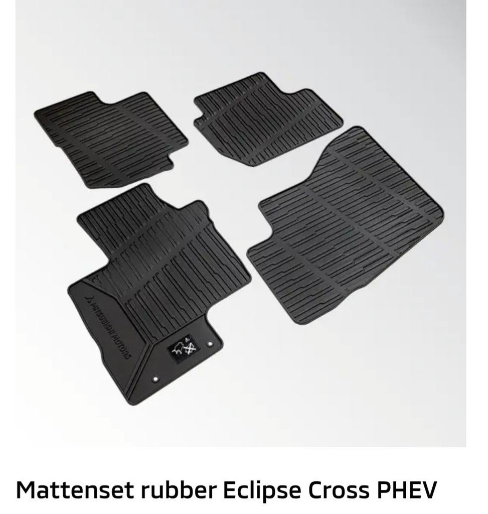 Eclipse Cross originele rubber mattenset inc achterbak, Ophalen of Verzenden