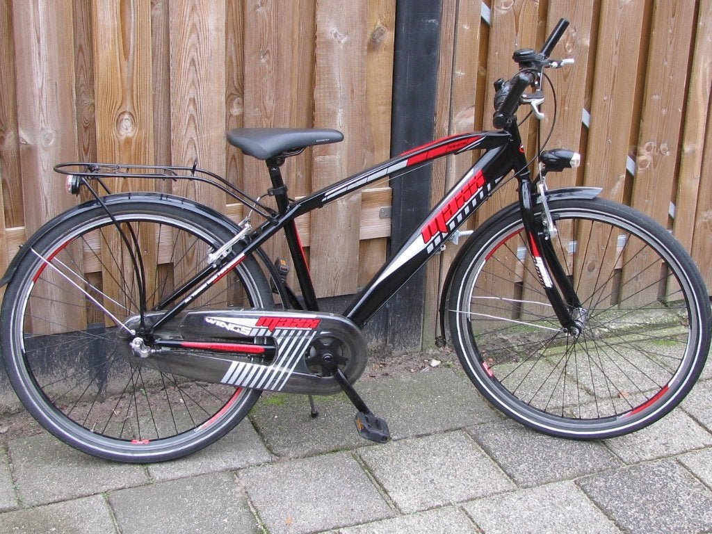Maxx Wings 26 inch. all terrain mountainbike jongensfiets, Fietsen en Brommers, Velgrem, Versnellingen, Zo goed als nieuw, Minder dan 47 cm