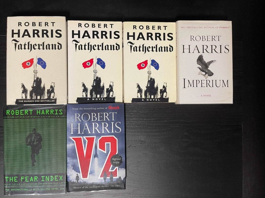 Robert Harris - Collectors items (First printing), Ophalen of Verzenden, Gelezen