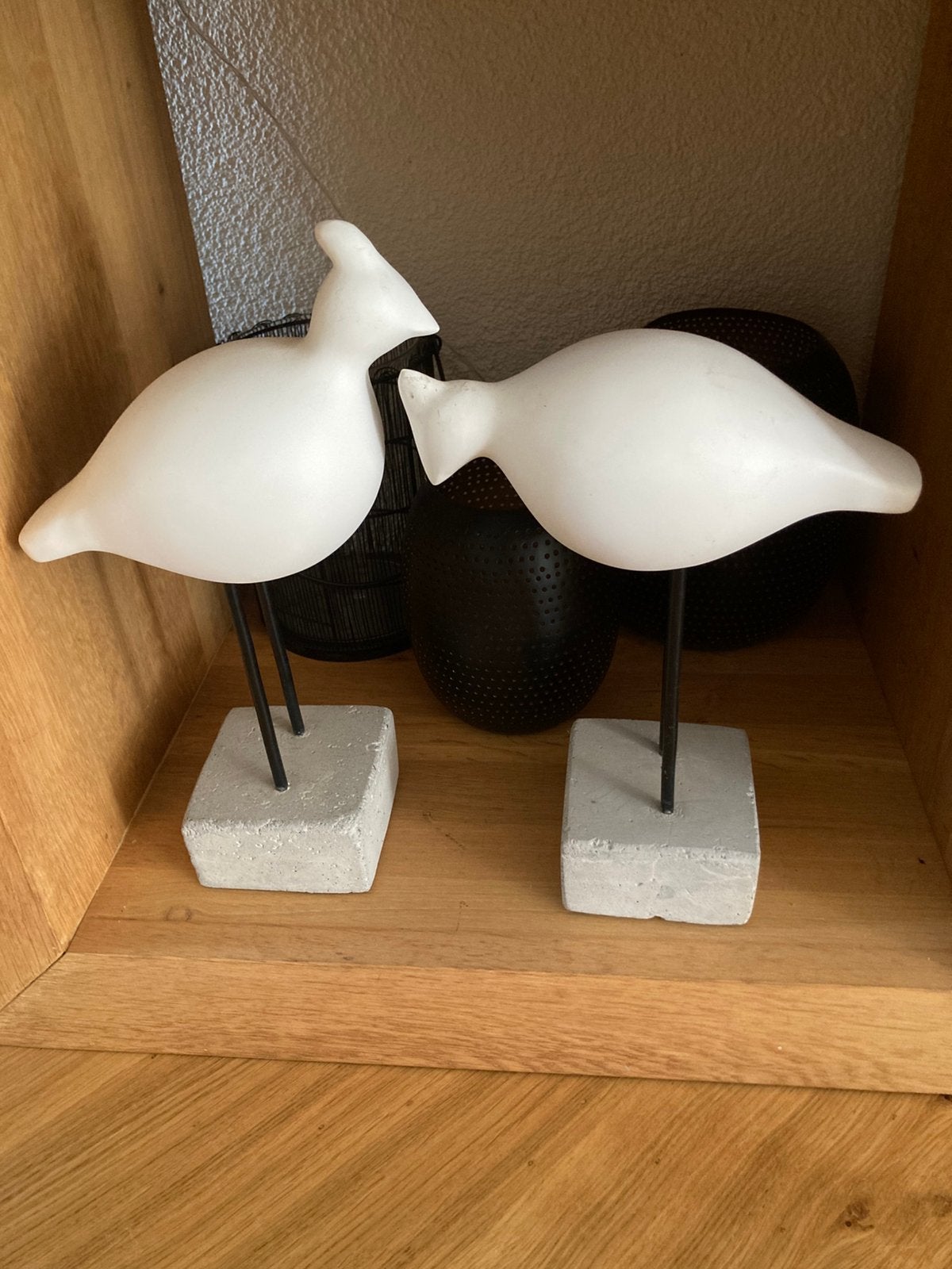 Set 2 boltze vogels, Ophalen, Zo goed als nieuw
