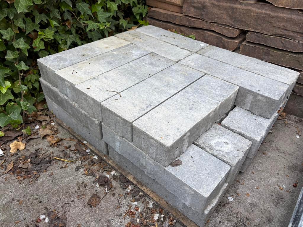 29x nieuwe klinker Matterhorn wit 30x10, Ophalen, Klinkers, Nieuw, Minder dan 5 m²
