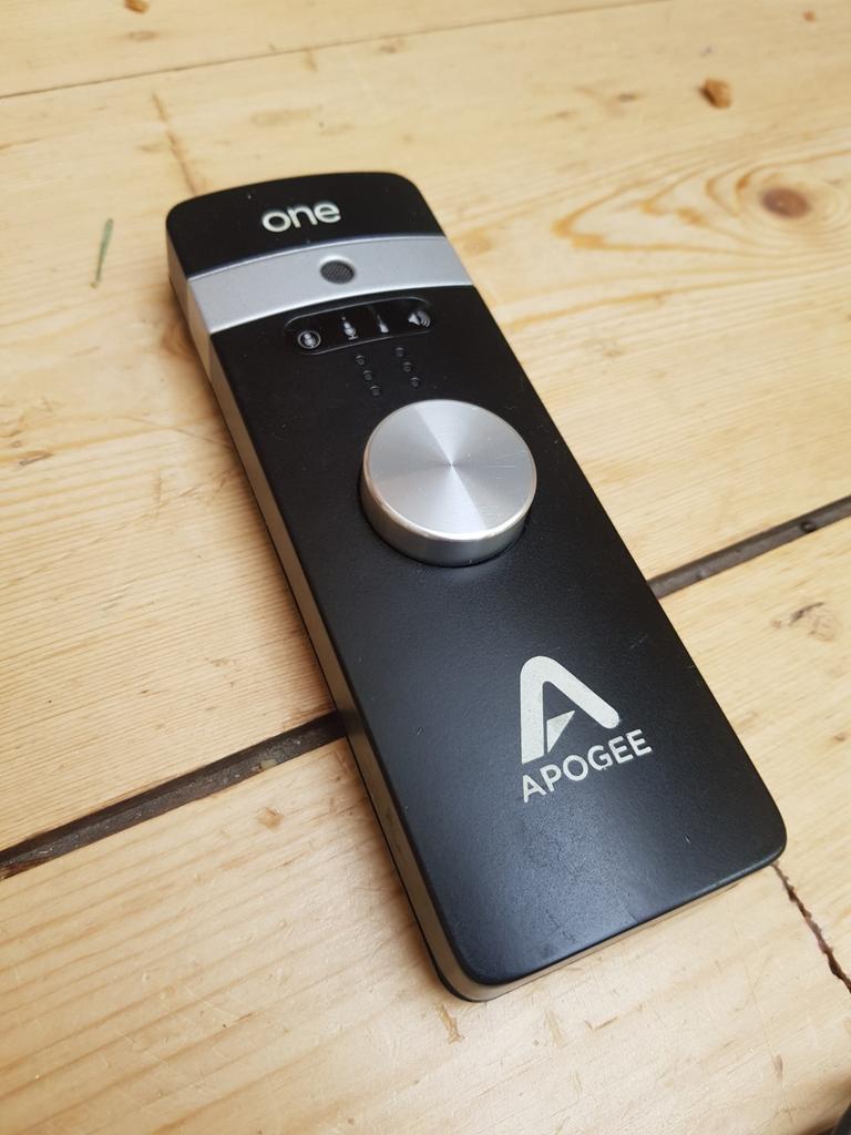 Apogee One (iPad, iPhone, Mac), Audio, Tv en Foto, Professionele Audio-, Tv- en Video-apparatuur, Ophalen of Verzenden, Audio