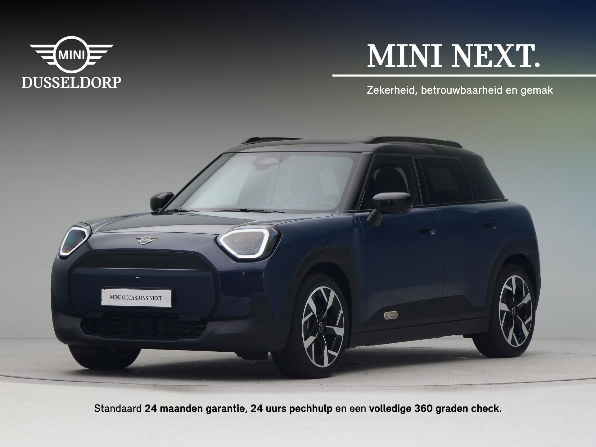 MINI Aceman E Classic Pakket L (bj 2026, automaat), Auto's, Met garantie (alle), Blauw, Aceman, 184 pk