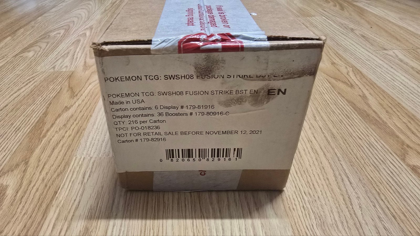 Pokemon Fusion Strike Booster Box Case 1st Print USA, Hobby en Vrije tijd, Verzamelkaartspellen | Pokémon, Ophalen, Nieuw, Boosterbox