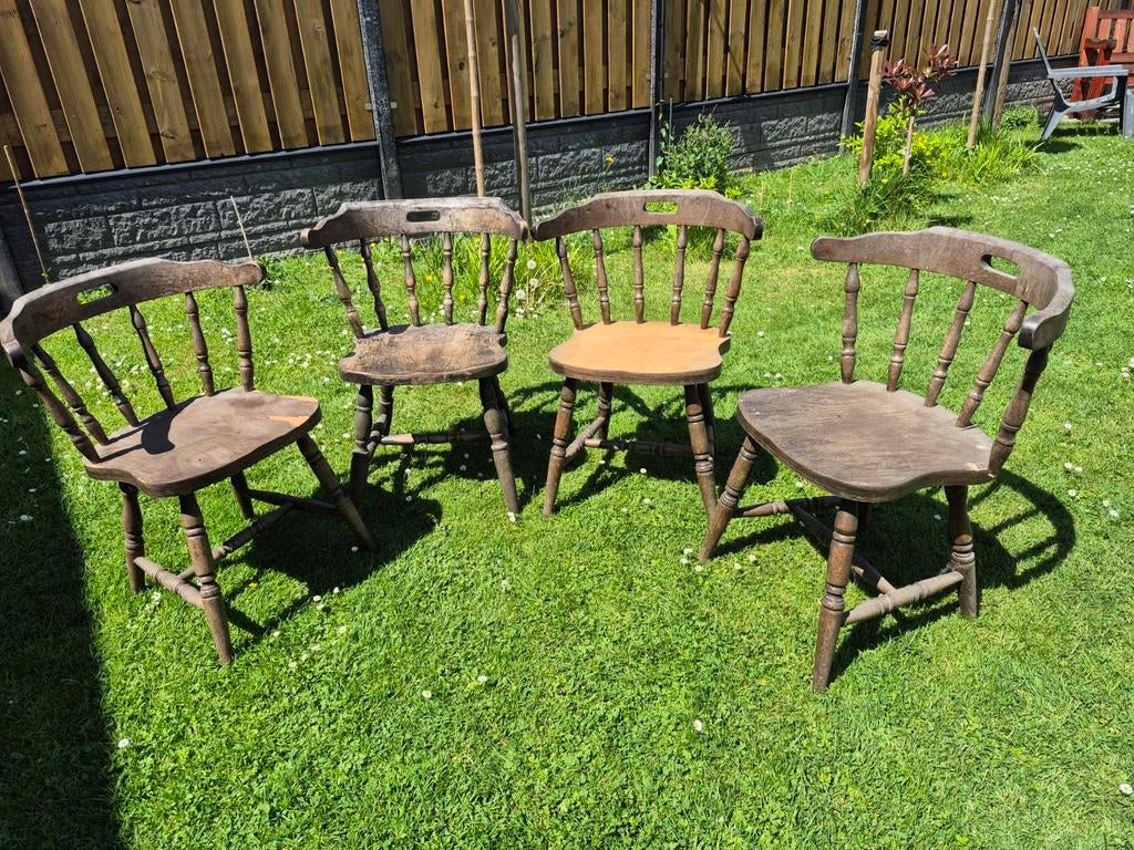 Antieke café stoelen, Huis en Inrichting, Stoelen, Ophalen