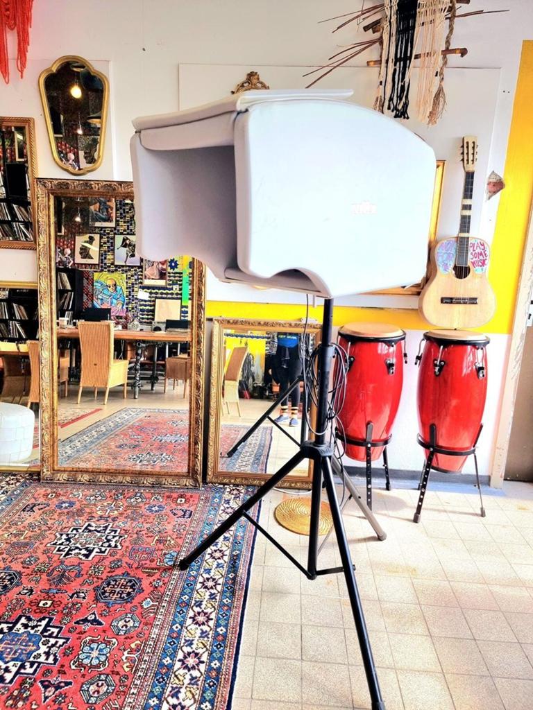 Isovox Mobile Vocal Booth V2, Muziek en Instrumenten, Microfoons, Zo goed als nieuw, Overige typen, Ophalen of Verzenden