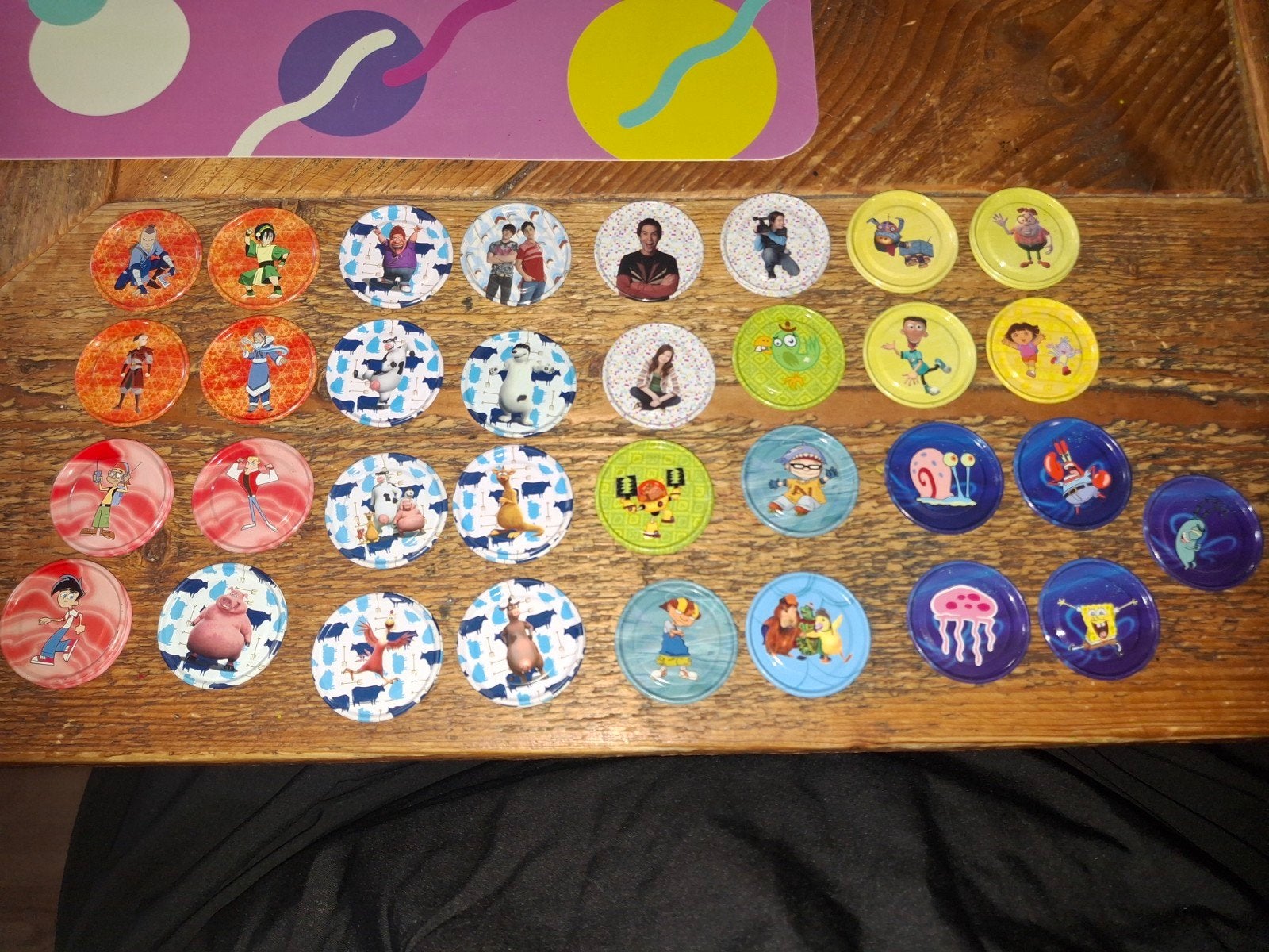 Nickelodeon en kinder Tazos/Pogs/Flippo's, Verzamelen, Ophalen of Verzenden, Verzameling