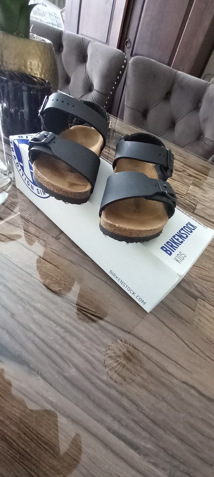 Birkenstock Kids Sandalen New York. Mt. 26, Jongetje of Meisje, Overige typen, Nieuw, Ophalen of Verzenden