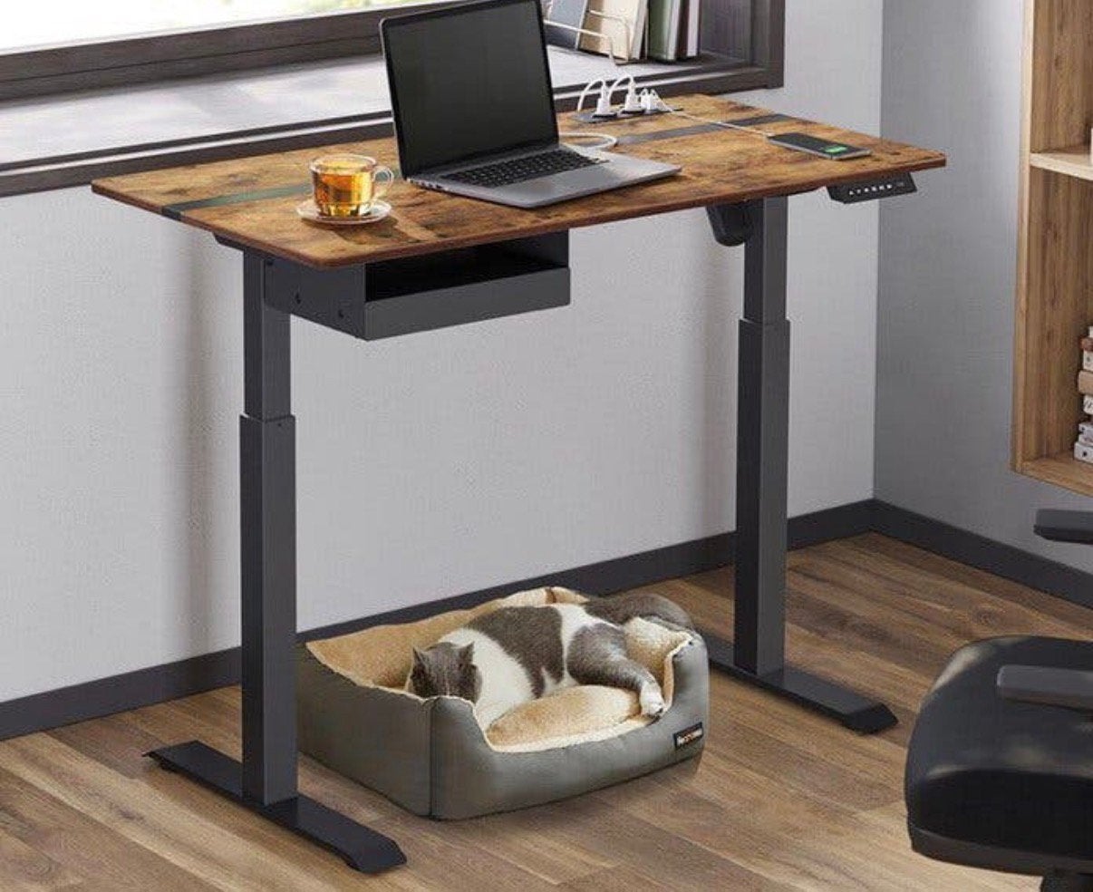 Zit sta bureau elektrisch 120x60 nieuw, Ophalen of Verzenden, Nieuw