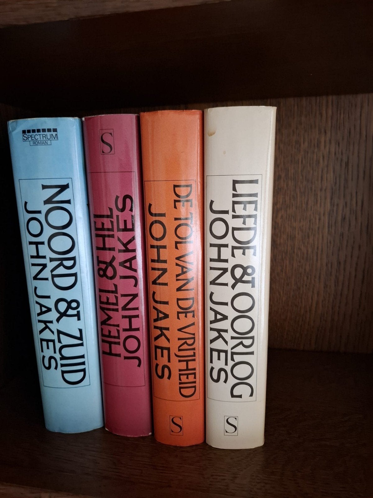 John Jakes boeken: Noord & Zuid, Hemel & Hel,Tol van de Vrij, Boeken, Ophalen of Verzenden, Gelezen, John Jakes, Nederland