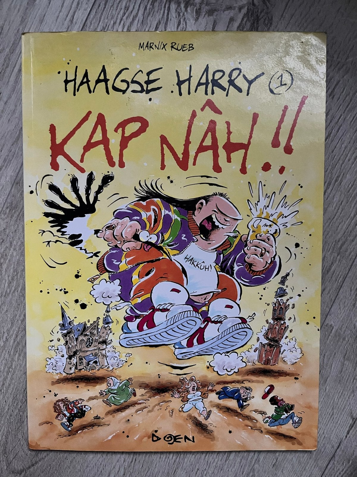 Haagse Harry (1) Kap Nâh!! - Stripboek, Eén stripboek, Verzenden, Gelezen