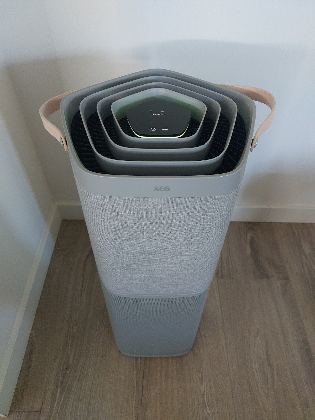 AEG AX91-604GY Luchtreiniger met 3 filters, Ophalen, Luchtreiniger