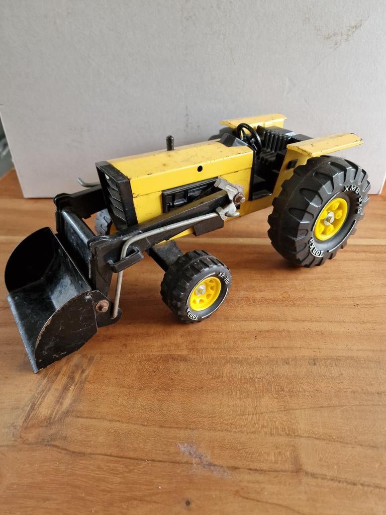 Tonka speelgoed tractor met schepbak, Ophalen of Verzenden