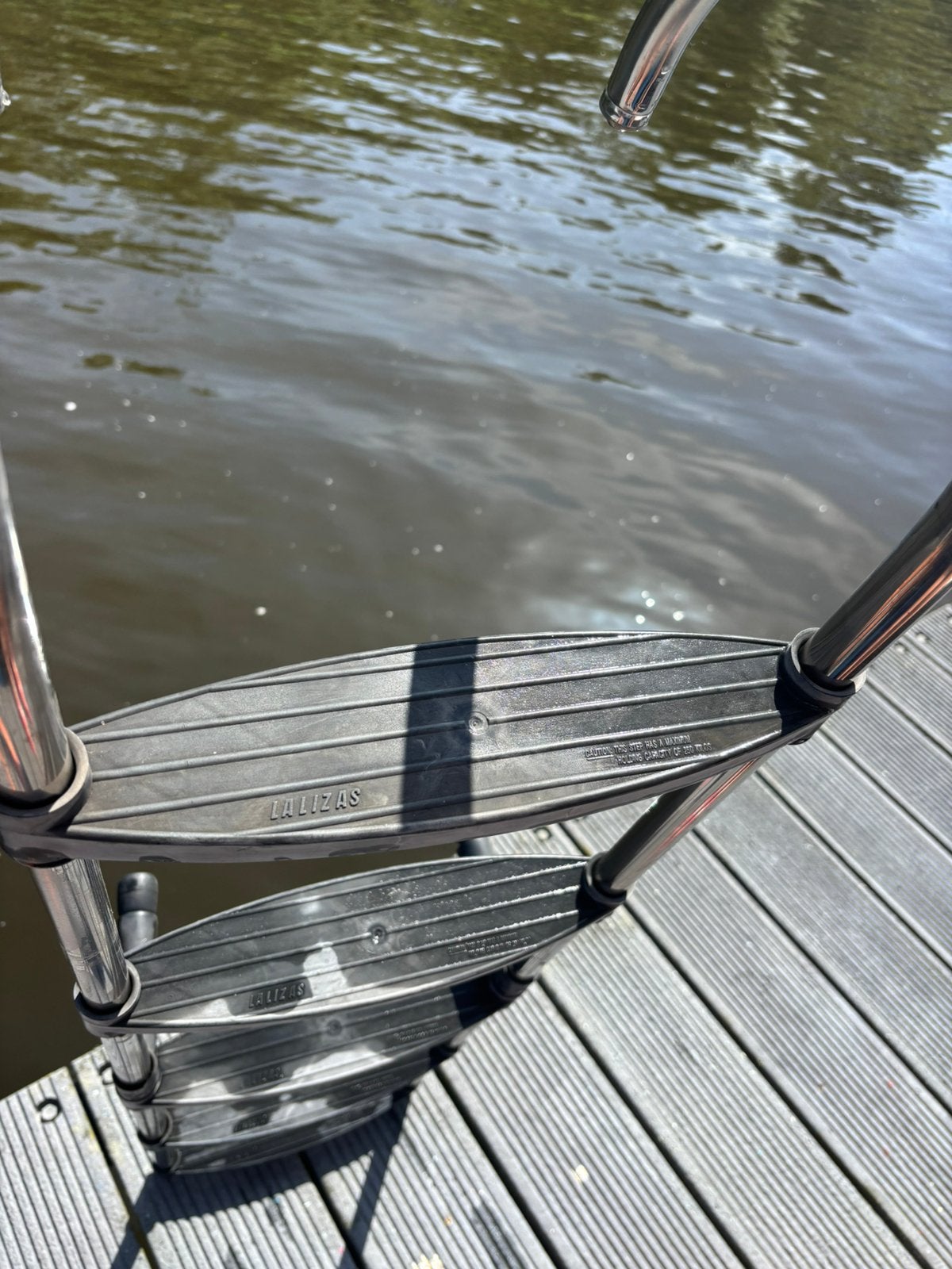 Rvs zwem boot trap 5 treden, Ophalen, Gebruikt, Overige typen