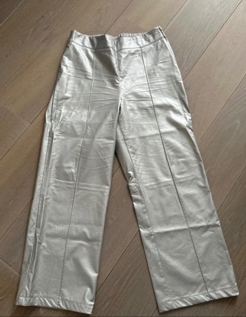 Yaya zilveren broek maat 40, Maat 38/40 (M), Ophalen of Verzenden, Zo goed als nieuw, YAYA Women