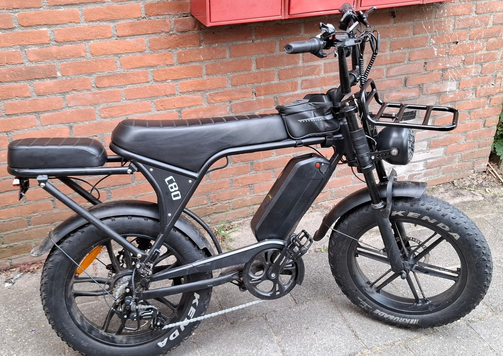 Ouxi V8 4.0 (C80) Fatbike met dubbele accu en accessoires, Overige merken, Ophalen of Verzenden, Zo goed als nieuw, 59 cm of meer
