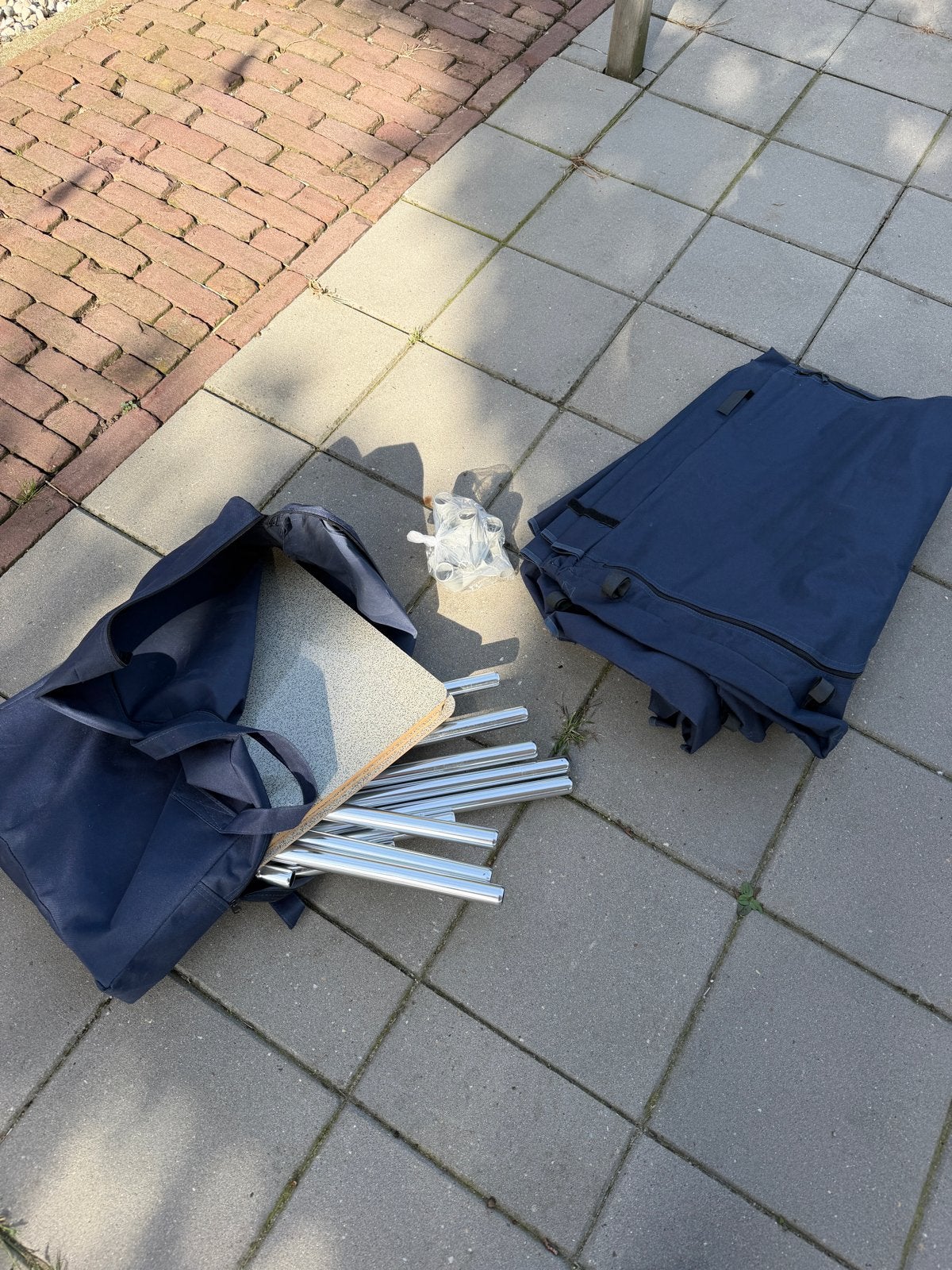 Handige campingkast - opvouwbaar en compact, Caravans en Kamperen, Ophalen, Gebruikt