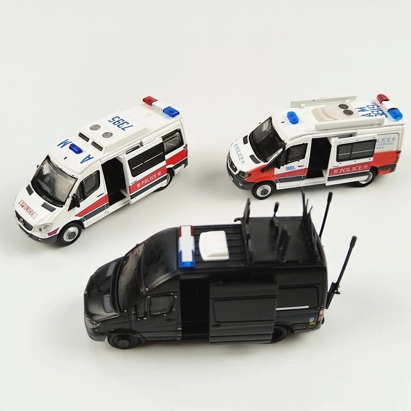 Police Vehicle set (EOD) van Tiny 1/64, Ophalen of Verzenden, Nieuw, Auto