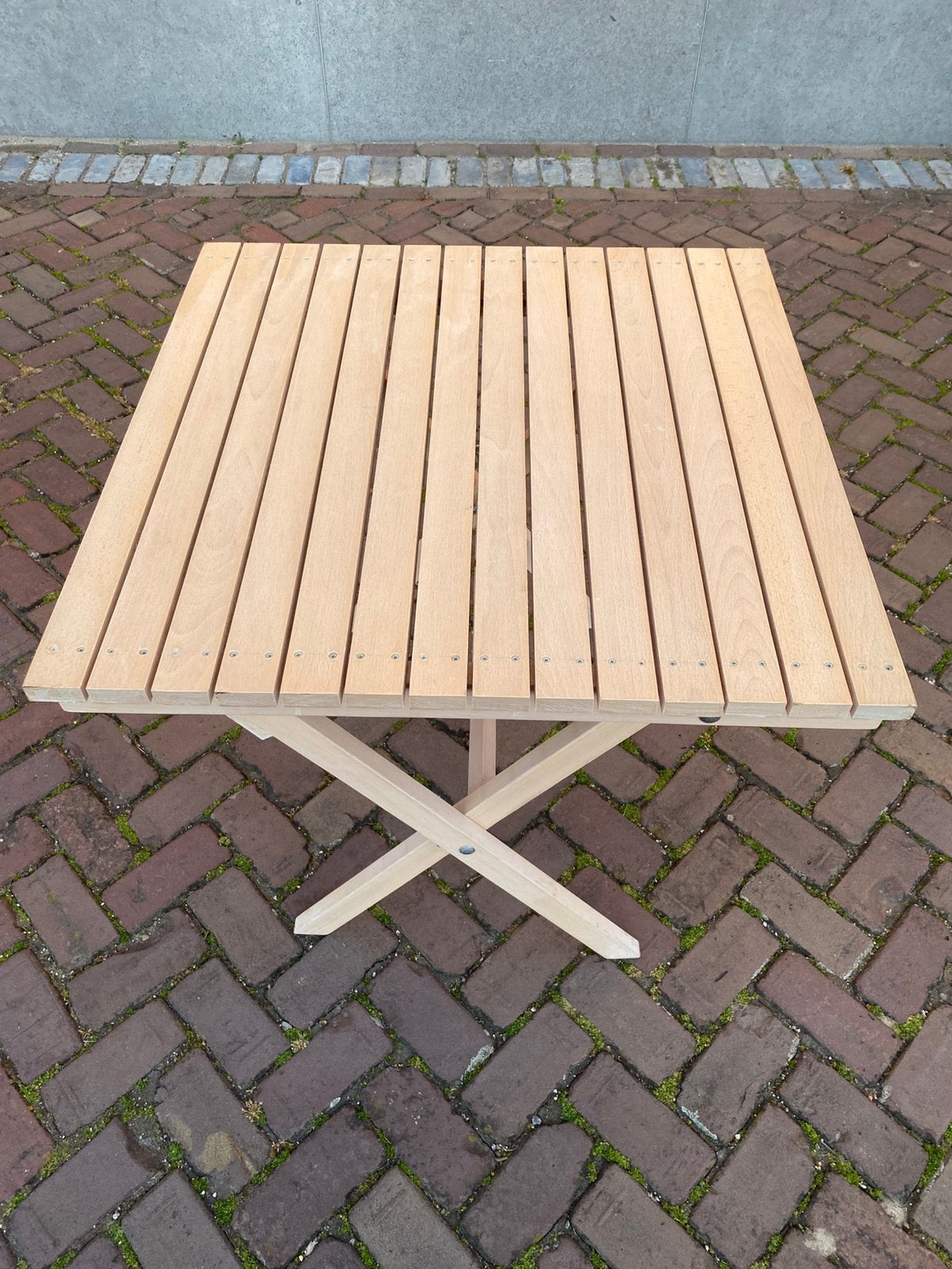 Nieuw Acacia’s blank houten opklapbare tafel, Ophalen, Nieuw
