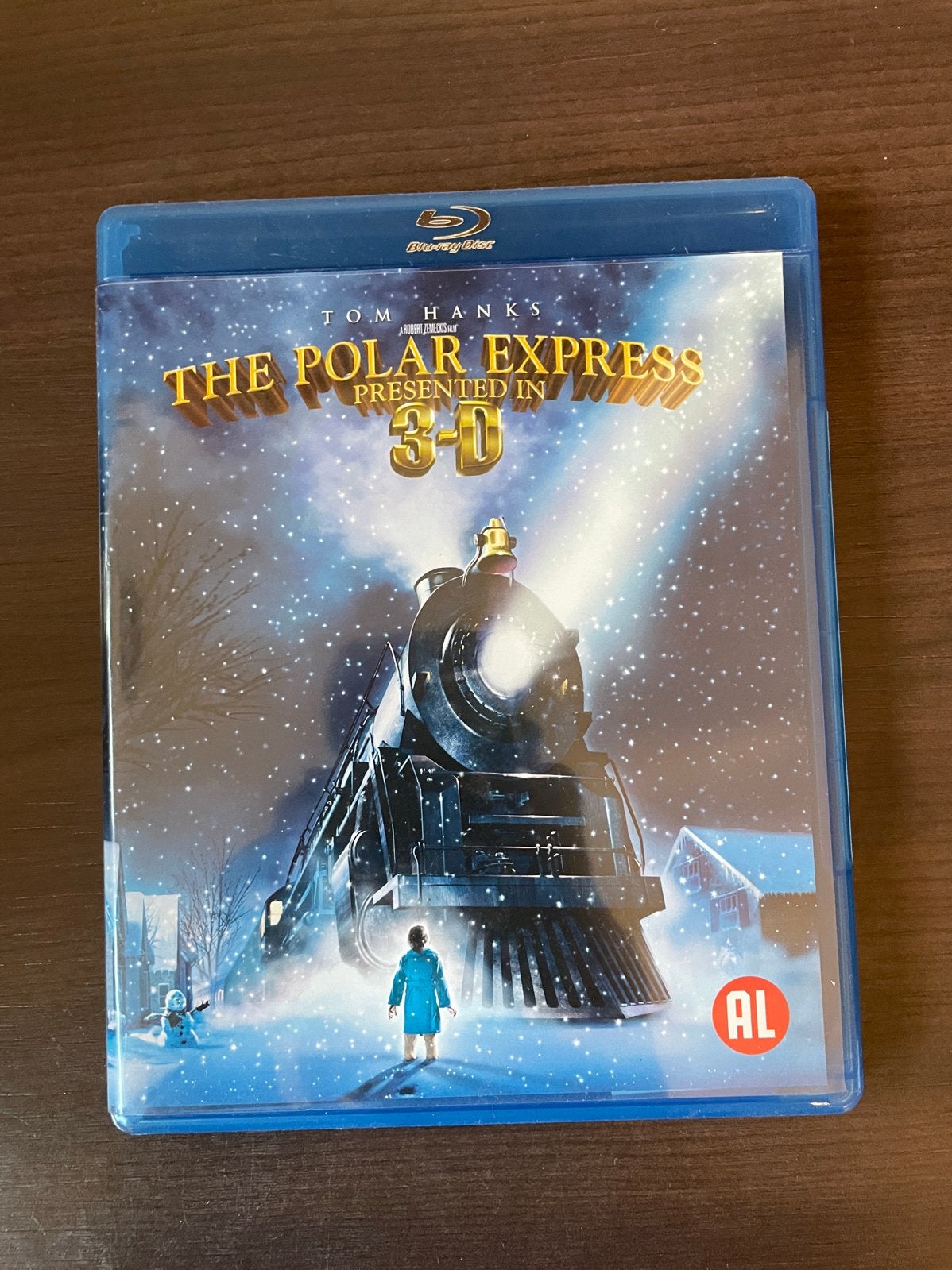Polar Express Blu-Ray disc met 4x 3D brillen, Alle leeftijden, Ophalen of Verzenden, Zo goed als nieuw