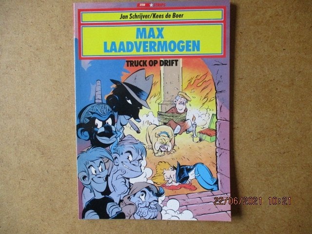 adv3539 max laadvermogen, Eén stripboek, Ophalen, Gelezen