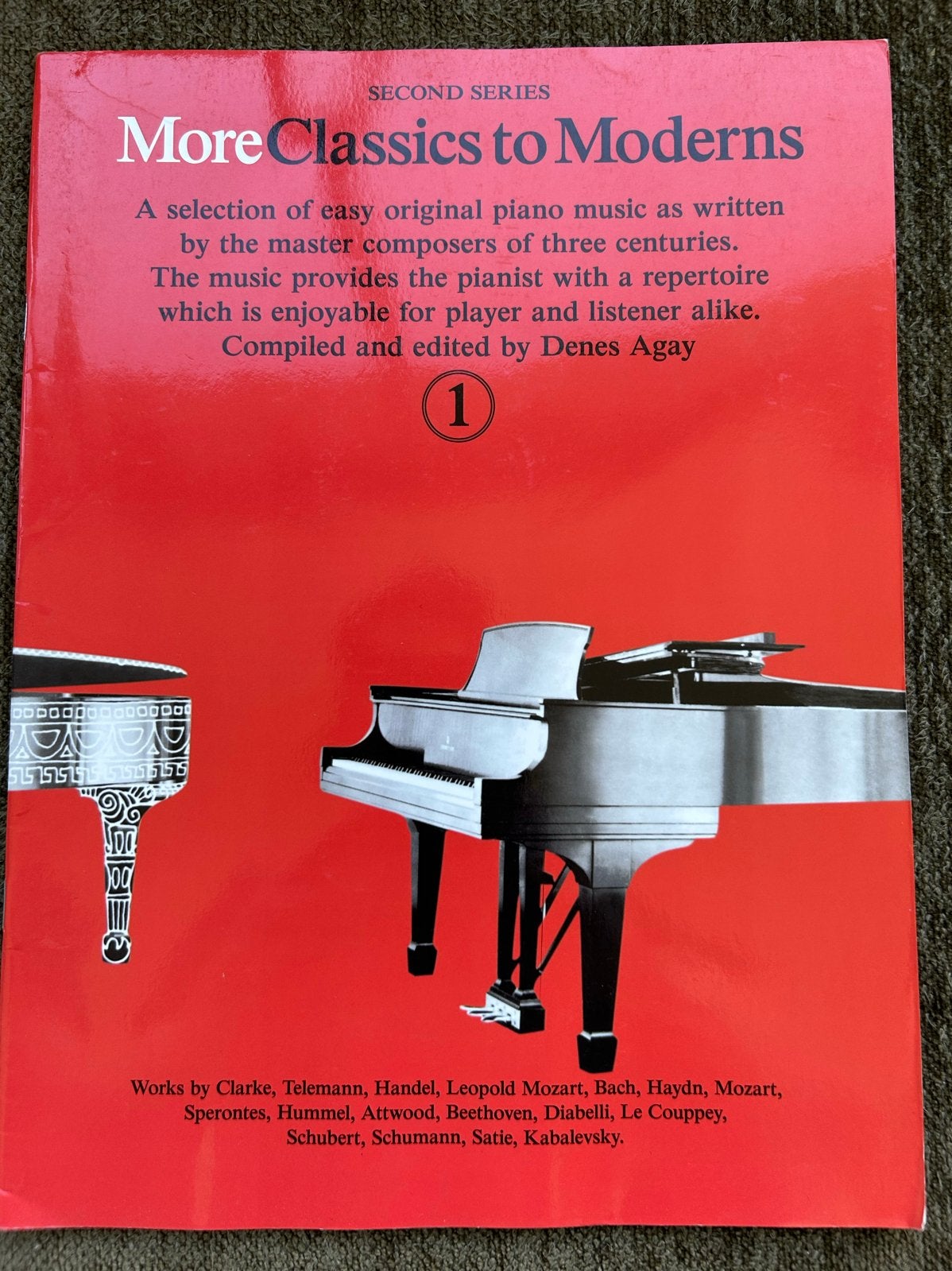 Alfred's Basic Adult Piano Course - Lesboek Niveau 1, Gebruikt, Overige genres, Les of Cursus, Ophalen of Verzenden