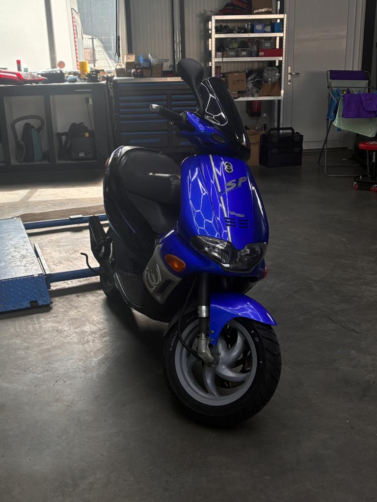 Gilera Runner 70cc - Brom kenteken - TERUIL tegen zip, Ophalen, Zo goed als nieuw, Uitlaat, Piaggio