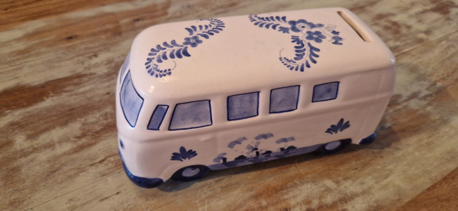 Delftsblauw Volkswagen bus, Ophalen of Verzenden, Zo goed als nieuw, Auto's