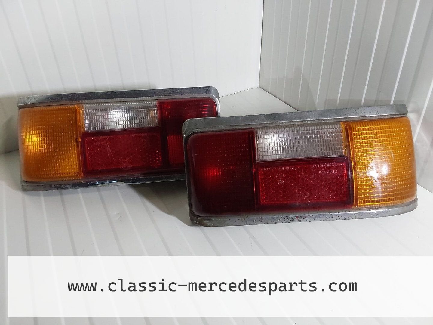 Mercedes achterlichten W114 115 links en rechts, Gebruikt, -, Ophalen of Verzenden, -