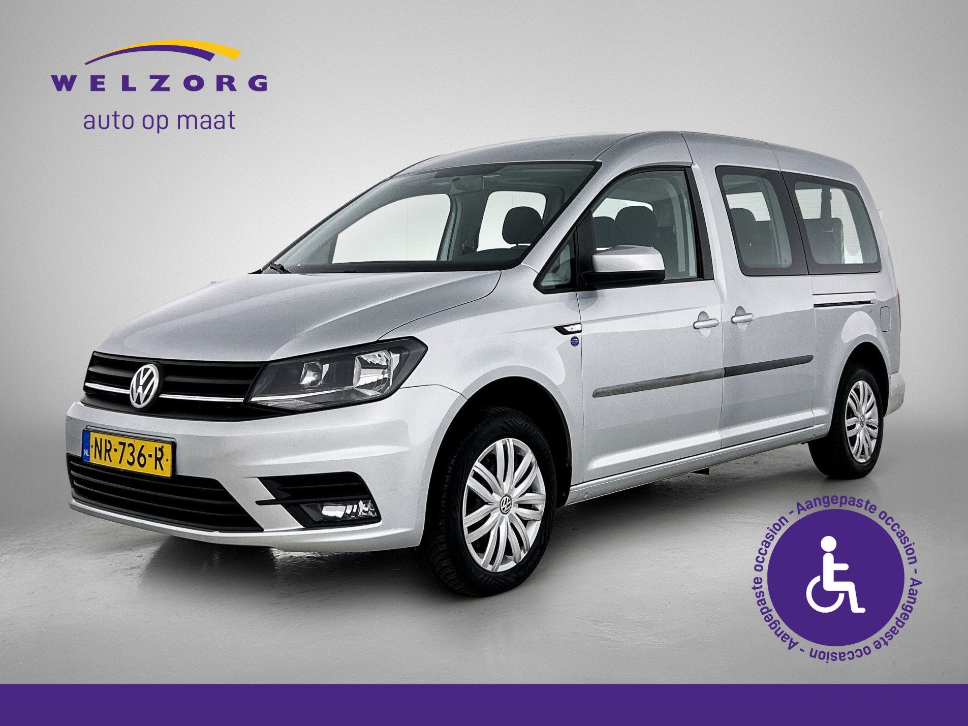 Volkswagen Caddy Maxi 1.0 TSI Trendline 5p Direct leverbaar!, Voorwielaandrijving, 12 maanden, Stof, Gebruikt
