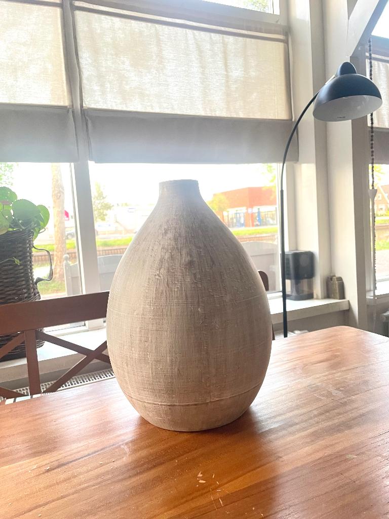 Vaas / kruik, Huis en Inrichting, Woonaccessoires | Vazen, Ophalen, Steen, Gebruikt, Overige kleuren