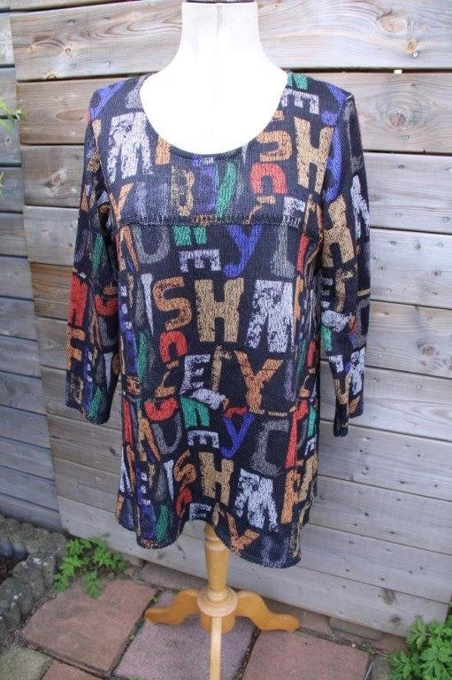Trui zwart/ kleur Paprika mt M (46) dun Vaste prijs, Zwart, Maat 46/48 (XL) of groter, Ophalen of Verzenden, Zo goed als nieuw