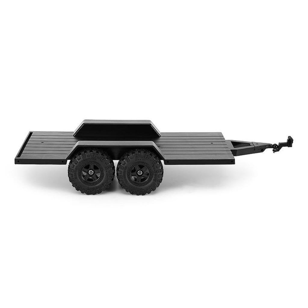 INJORA kunststof trailer met trekhaak voor 1/18 RC Crawler T, Hobby en Vrije tijd, Modelbouw | Radiografisch | Overige, Ophalen of Verzenden