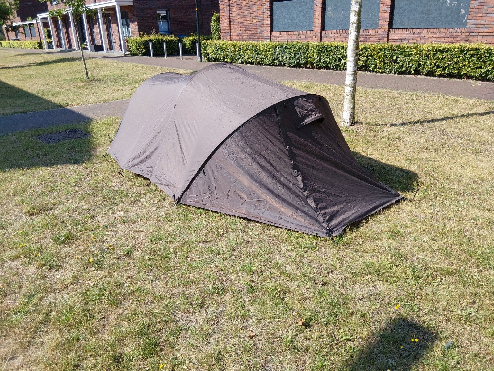 Wildbeast 3-persoons tent - Ideaal voor kamperen, Caravans en Kamperen, Ophalen of Verzenden, Gebruikt, Tot en met 3